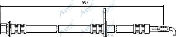 APEC BRAKING Bremžu šļūtene HOS3694